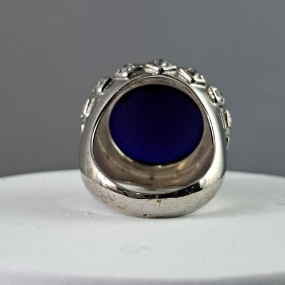 Hespera Ink Blue Topaz Ring - Picture 4 of 5